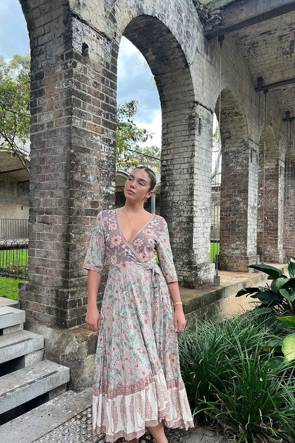 Noor Wrap Dress
